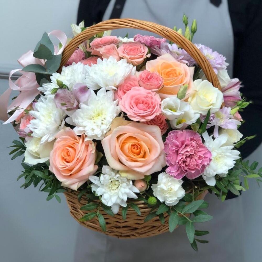 Цветы В Корзине Нижний Новгород Купить
