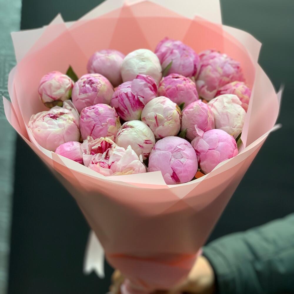 Букет из 21 пионов 😍😍😍️️