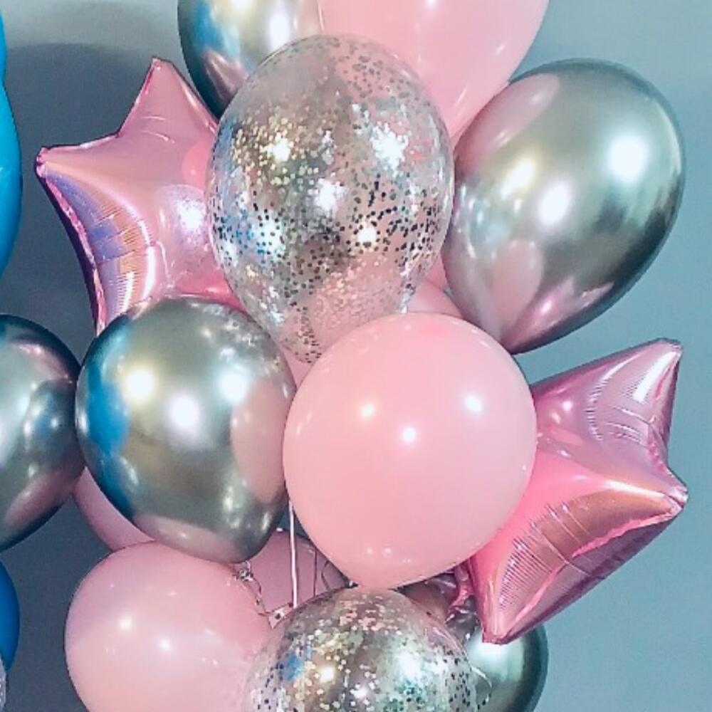 Набор Шаров на гендер пати (gender party) 30шт
