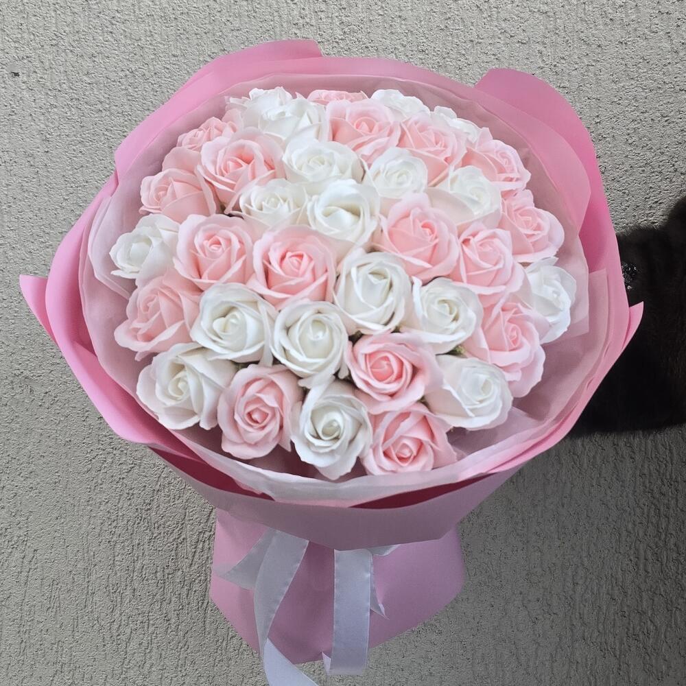 Bouquet of soap roses