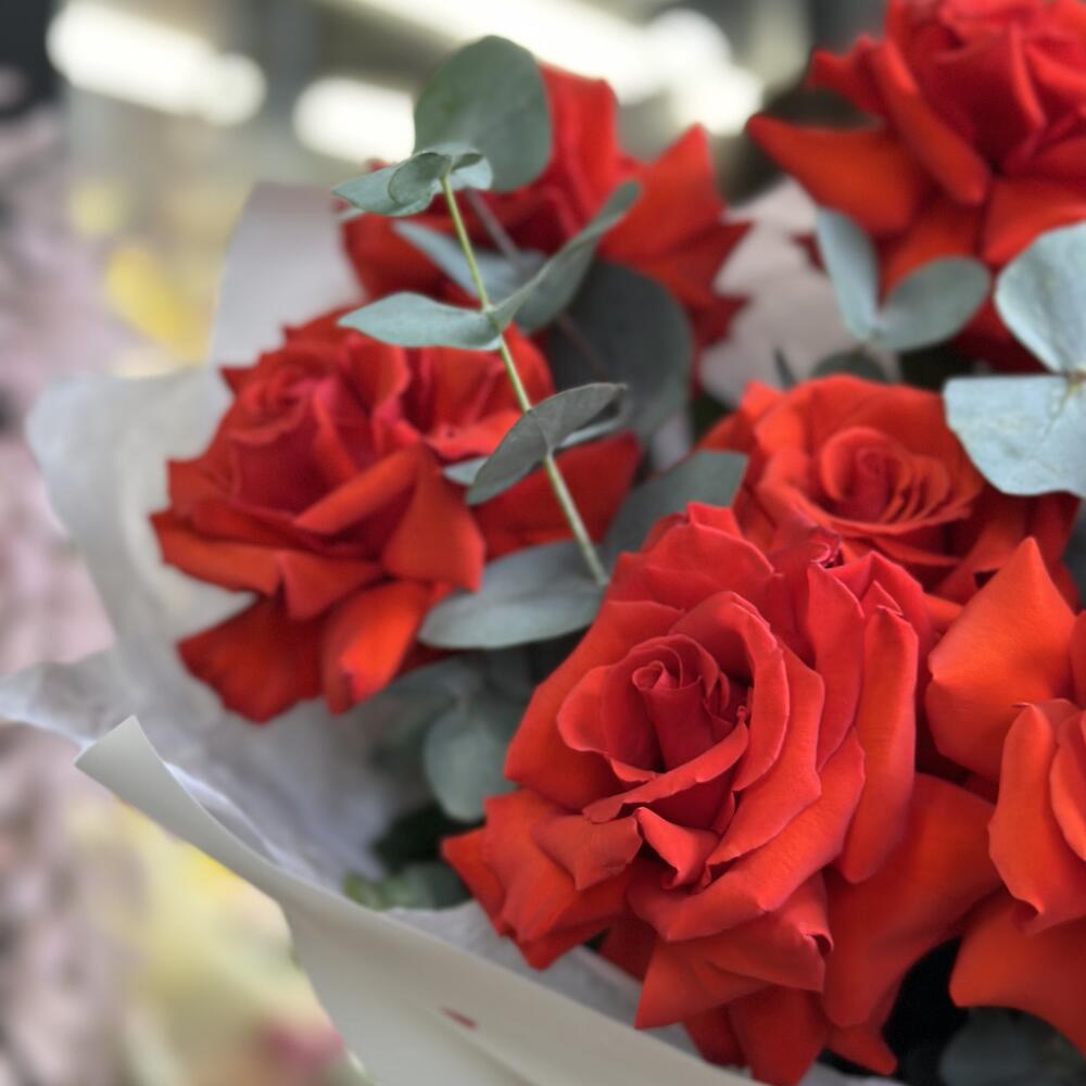 Букет с французскими розами ♥