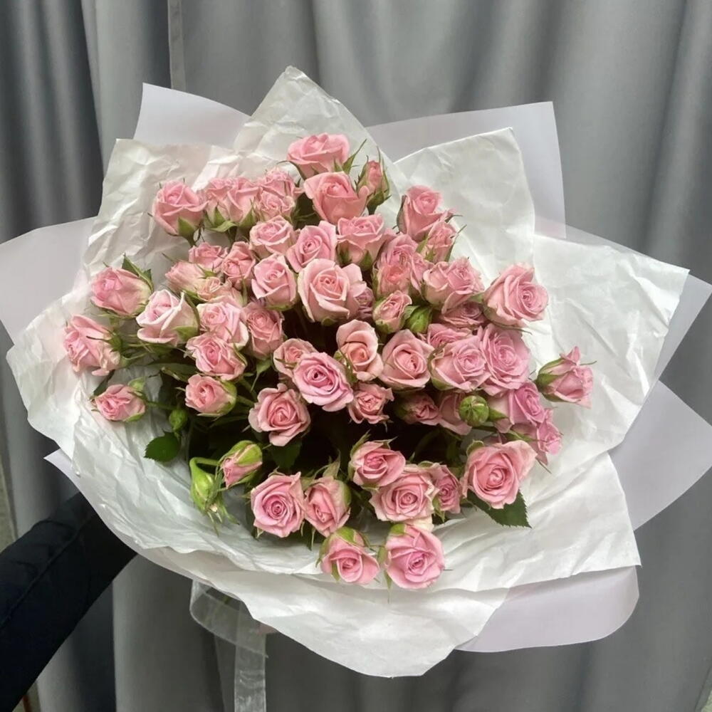 15 кустовых роз