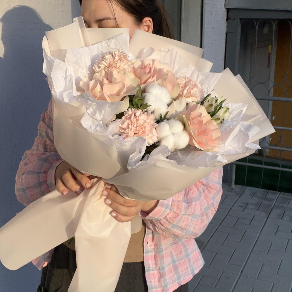 Персиковый букет