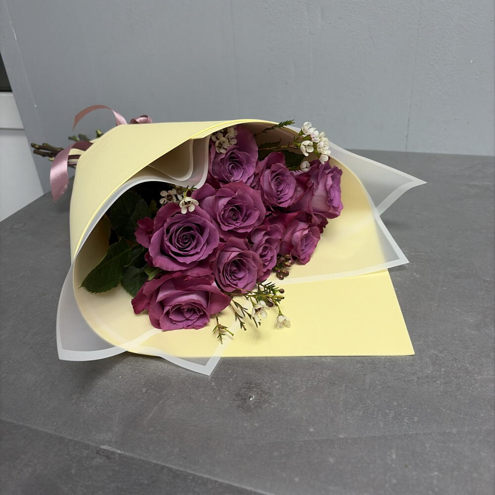 Букет из 9 роз 💜