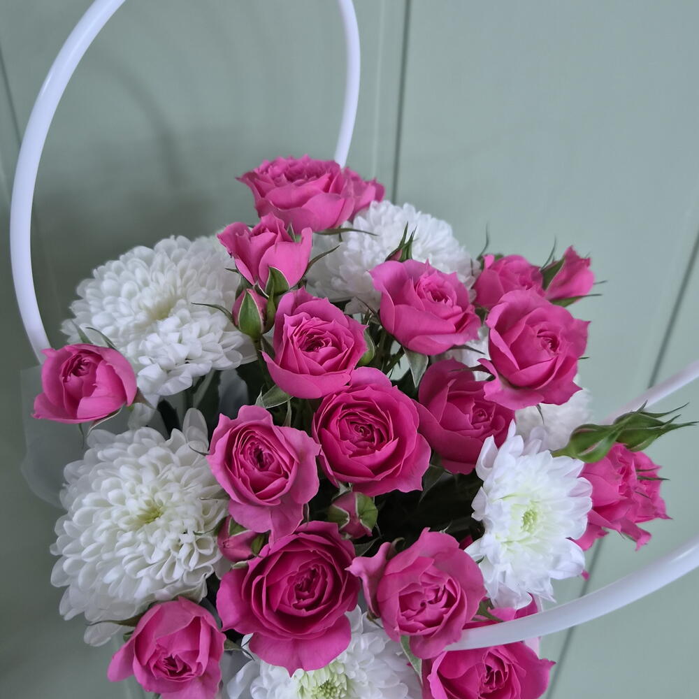 Purse with flowers 4