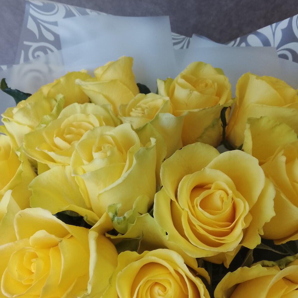 Розы жёлтые 💛