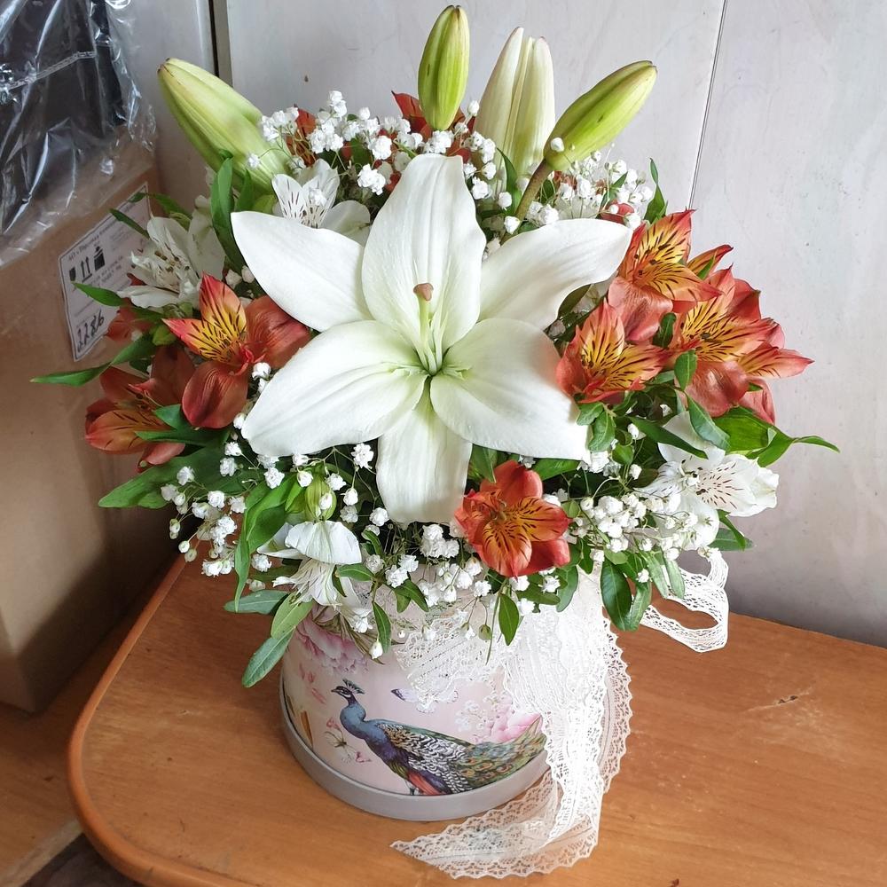 Flowers in a box