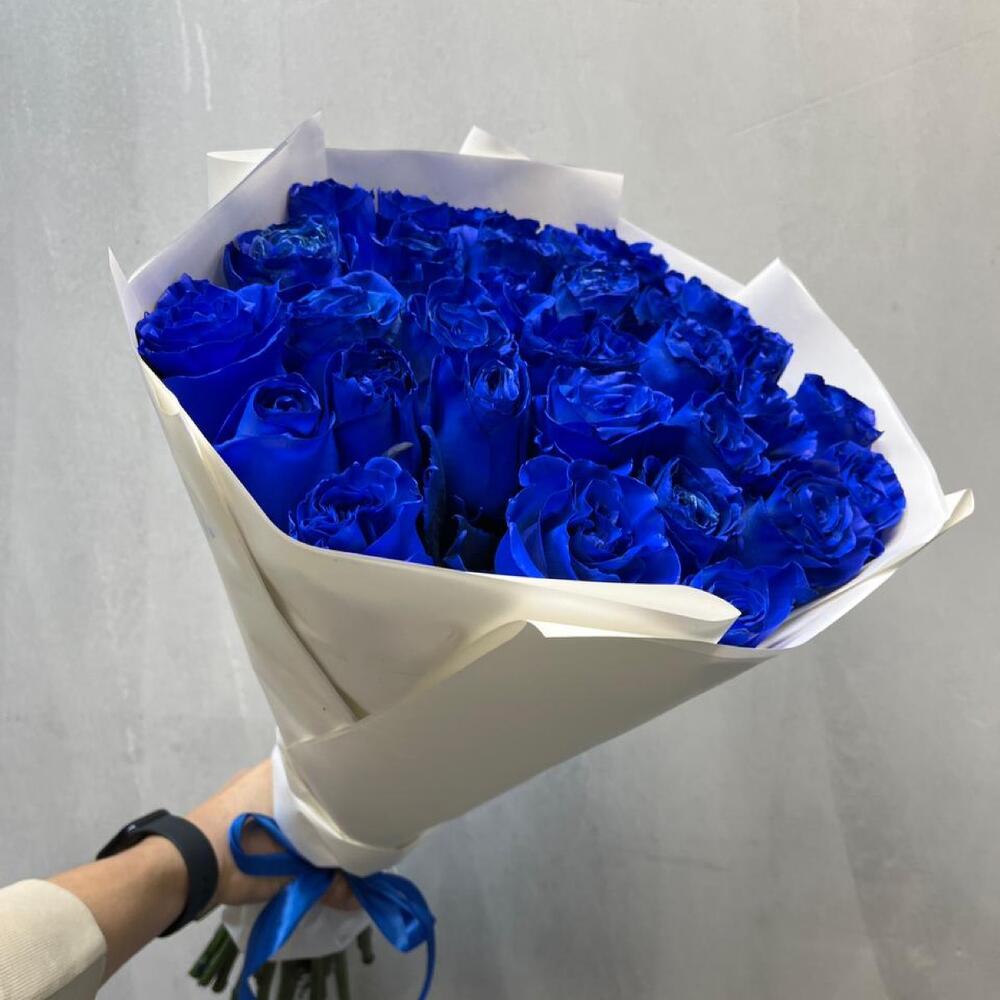 Розы синие Эквадор