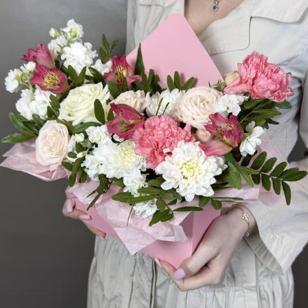Цветы в конверте💕