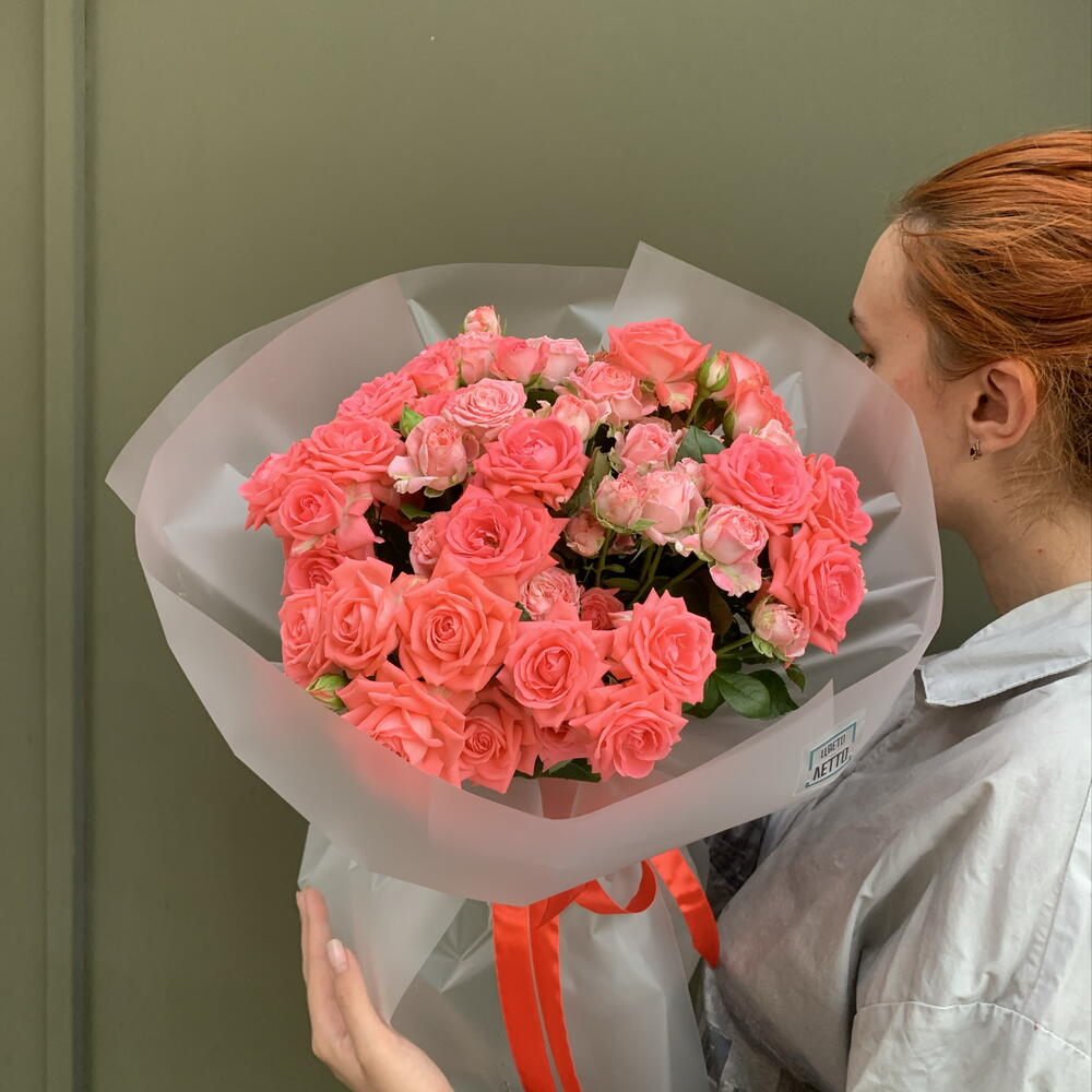 Коралловые розы