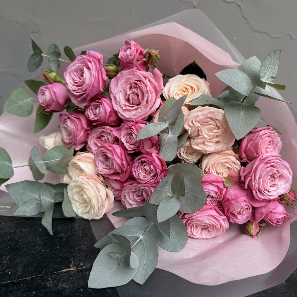 Roses and Eucalyptus