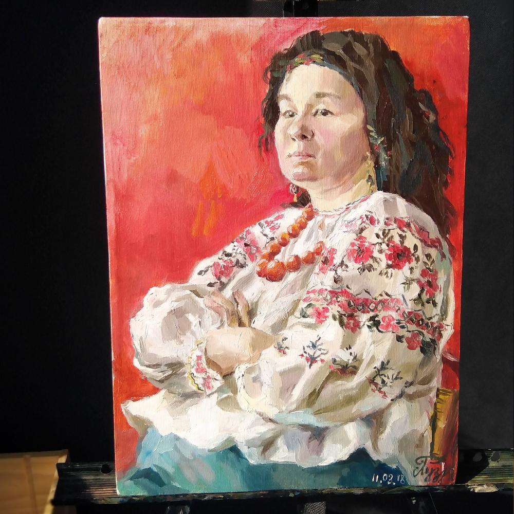 Картина "Селянка"