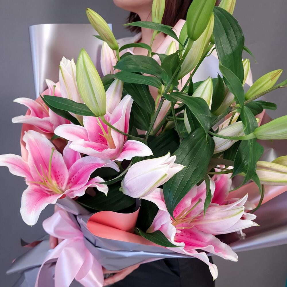 Pink Lilies