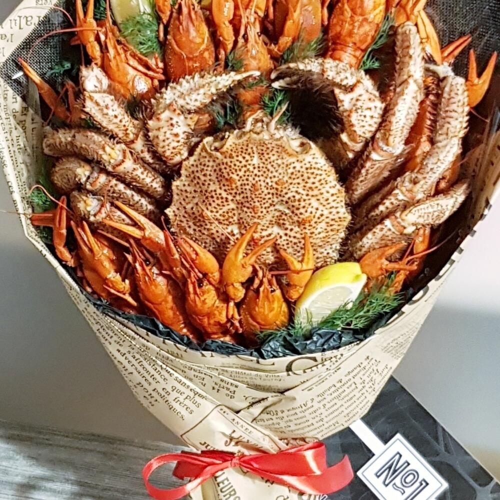 Краб🦀 в газетном кульке(N15)