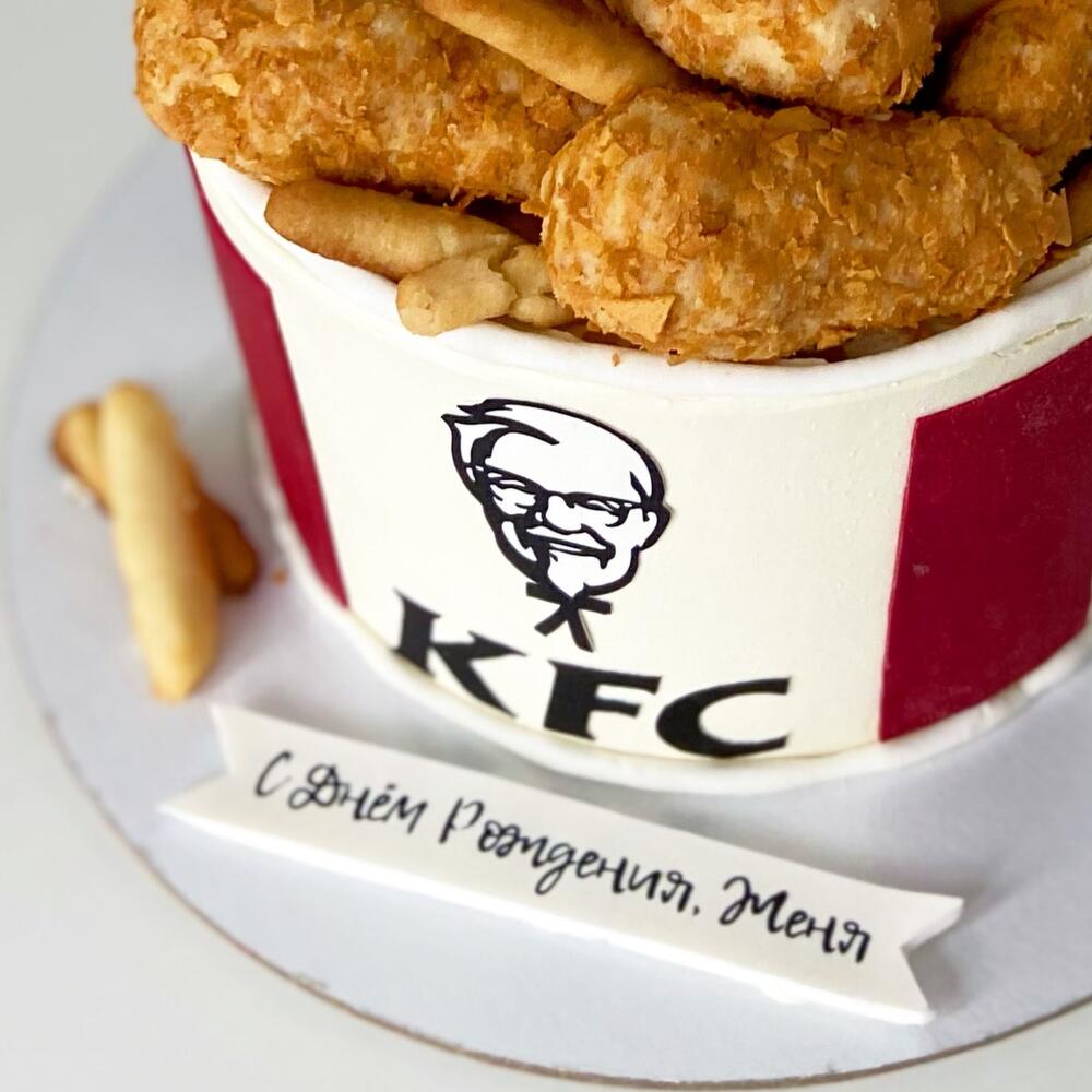 Торт «KFC», Кондитерские и пекарни в Красногорске, купить по цене 6000 руб,  Торты в Julias cakesss с доставкой | Flowwow