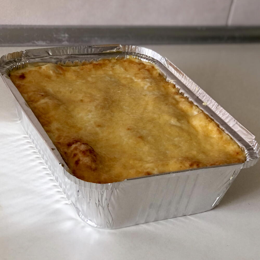 Лазанья с мясом и грибами