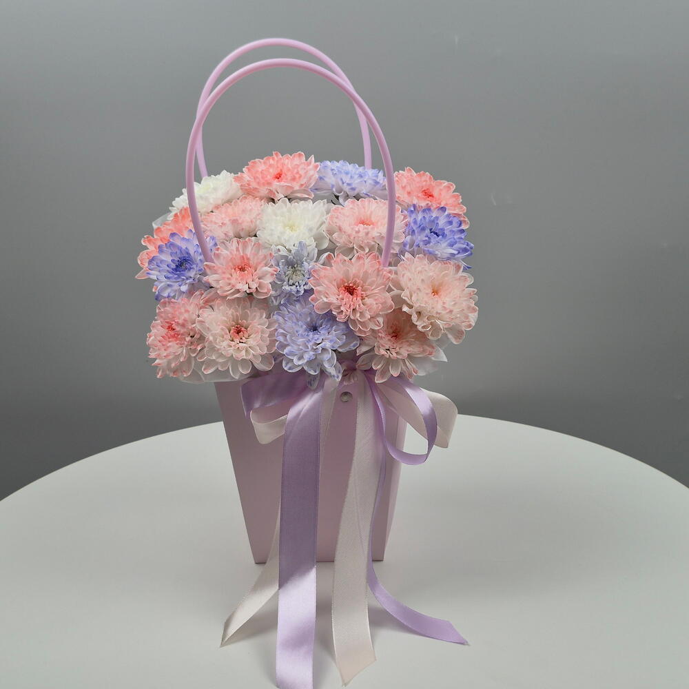 Цветы в коробке
