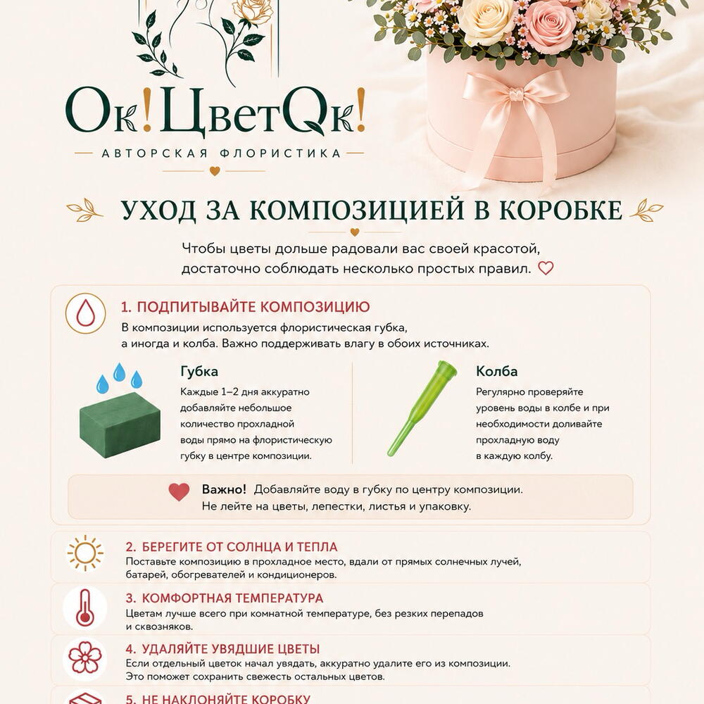 Шикарная Мега коробка свежих цветов