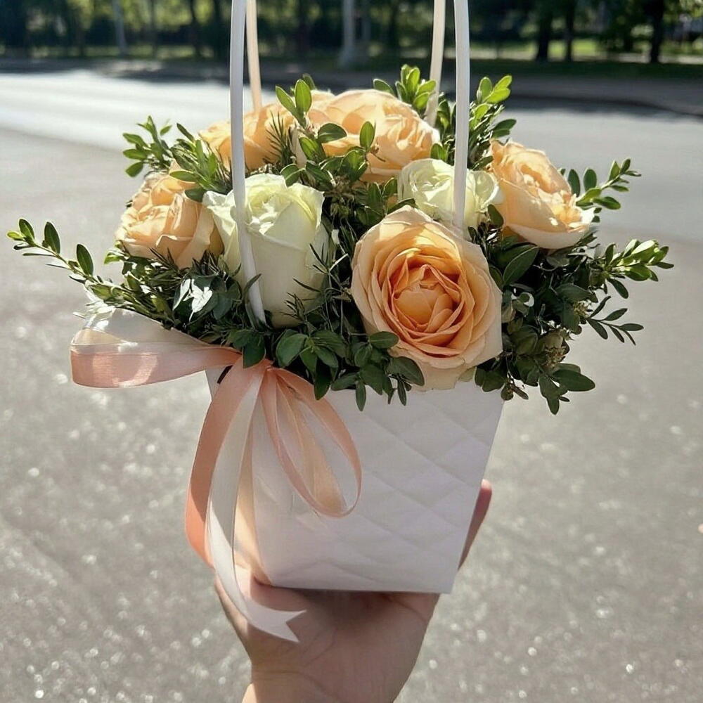 Розы АВАЛАНЖ И ПИЧ АВАЛАНЖ