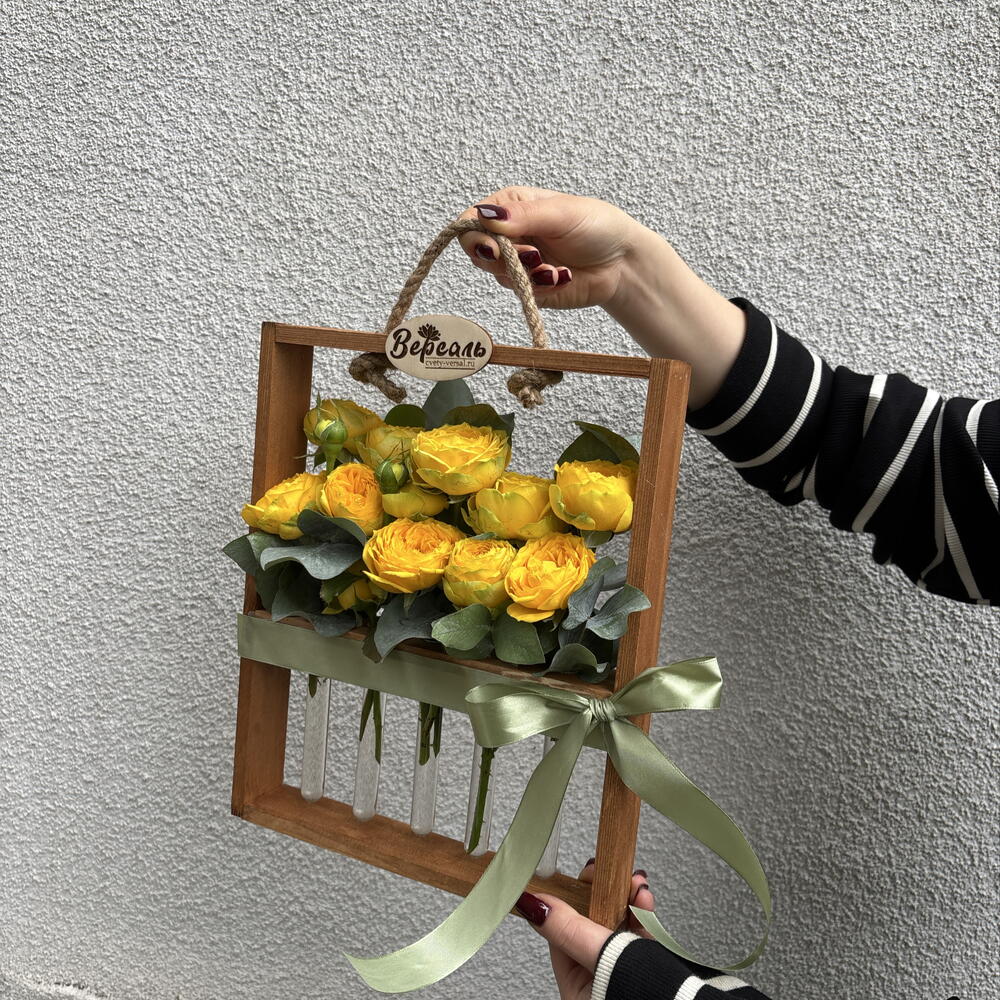 Рамочка с колбами