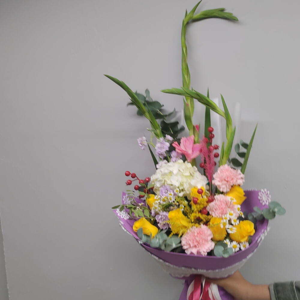Букет"цветочная поляна",🌸