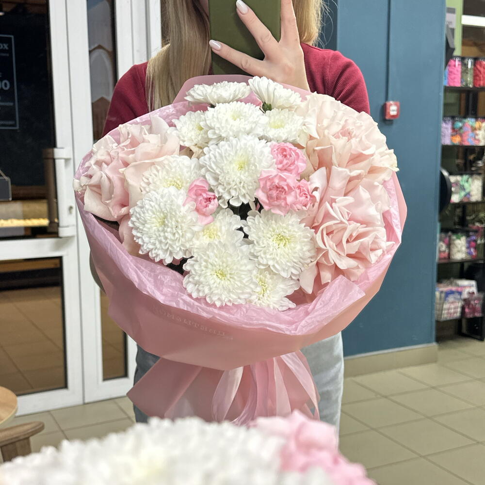 Букет с розами