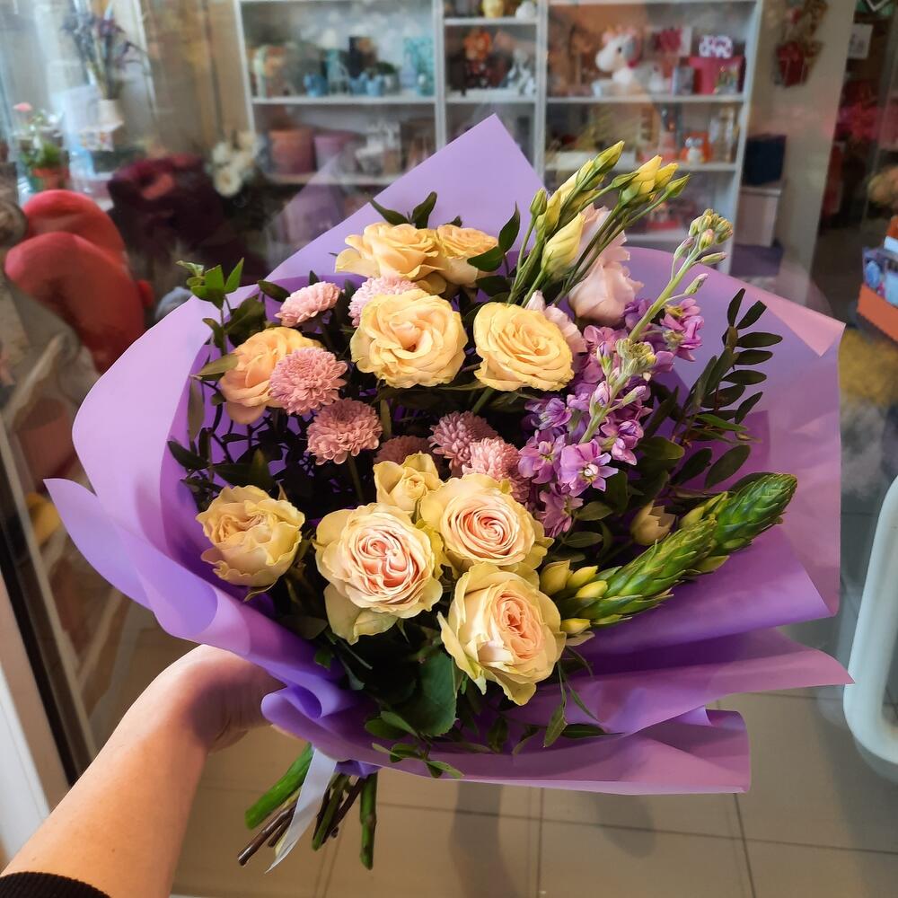 Букет "Лиловая мелодия"