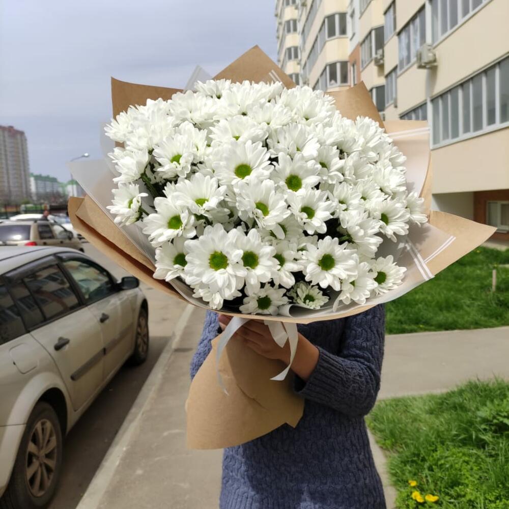 Букет из хризантем