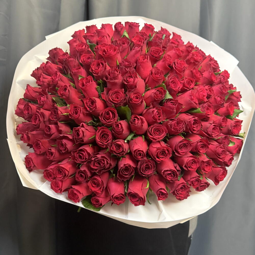Букет из 151 розы 🌹