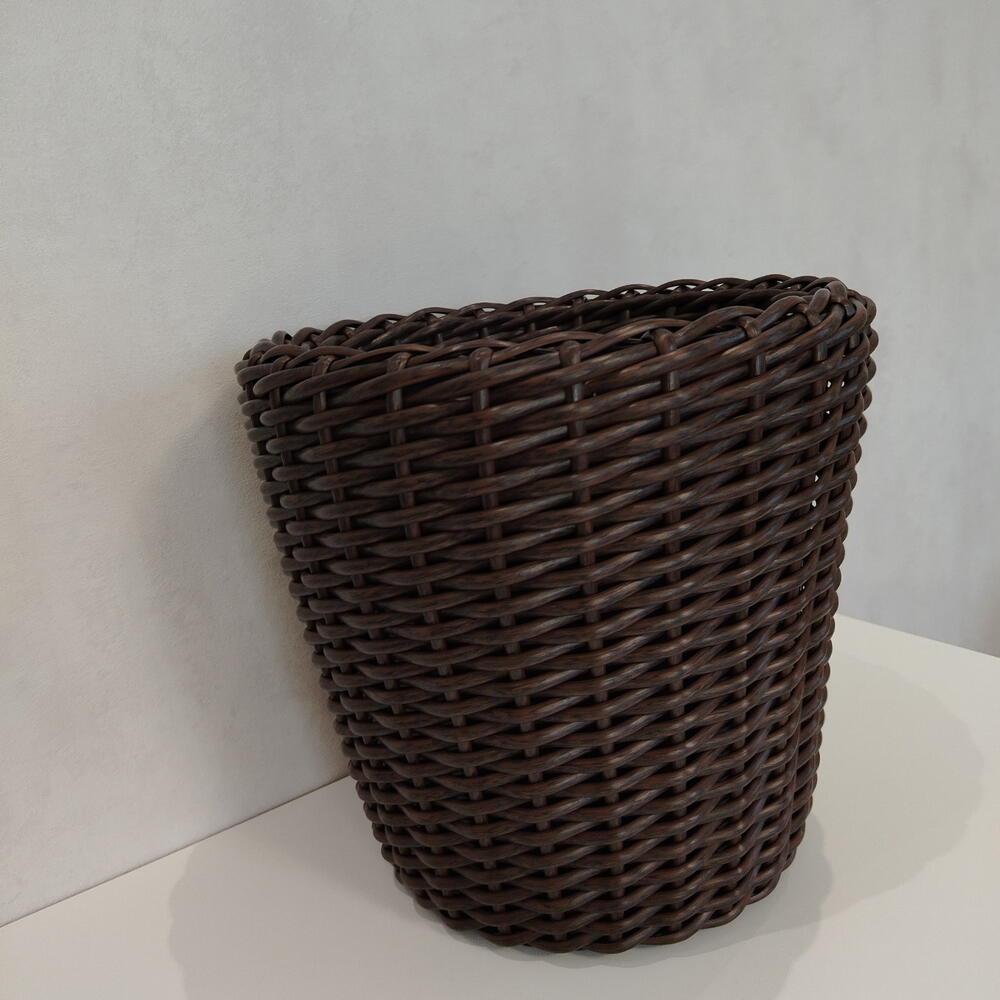 Кашпо из ротанга