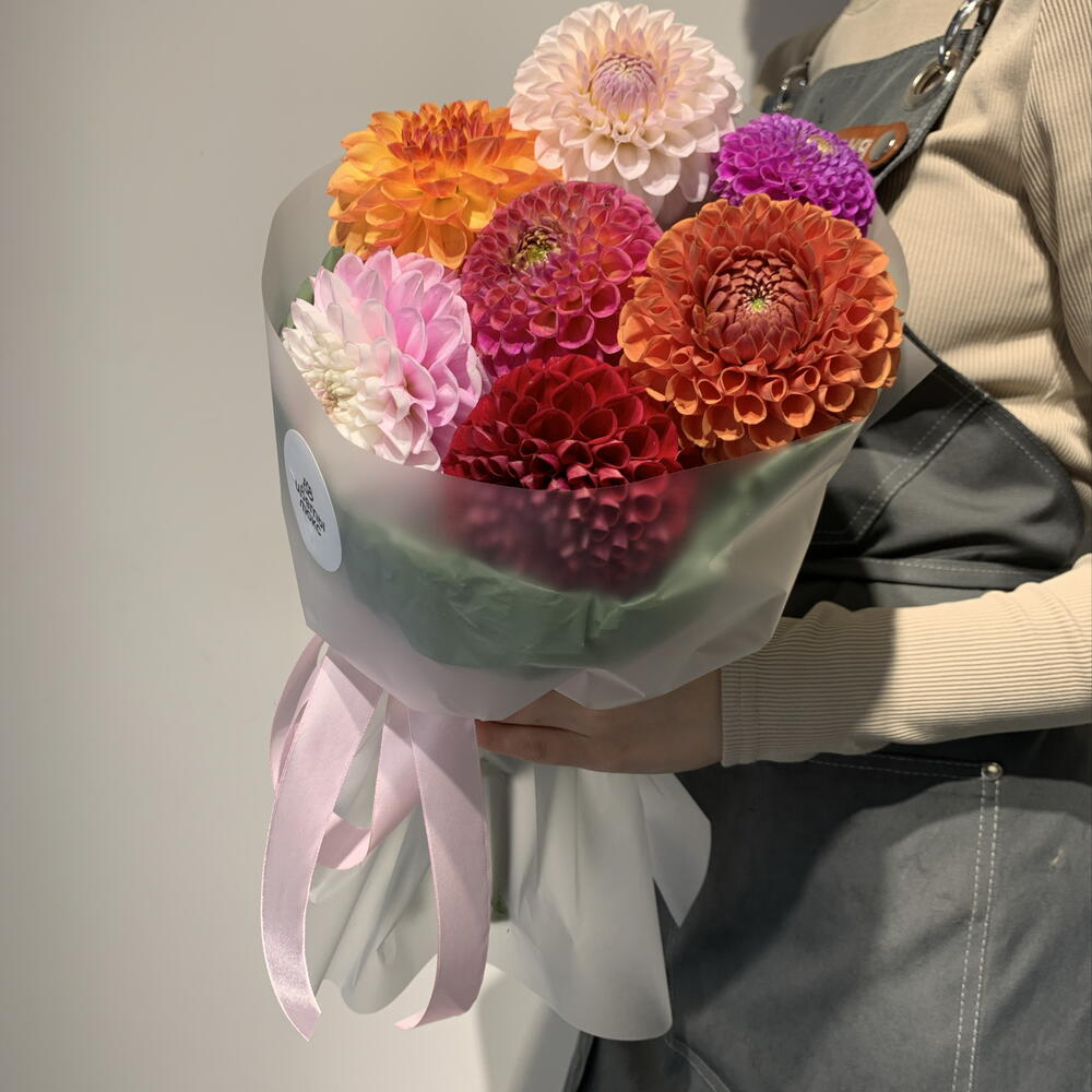 Микс георгинов 7 шт