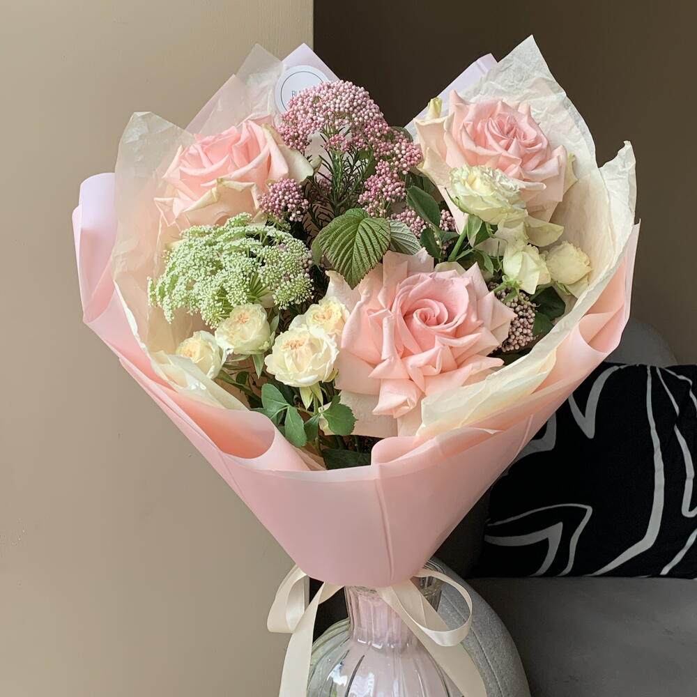 Букет «Клубничное суфле»🌸