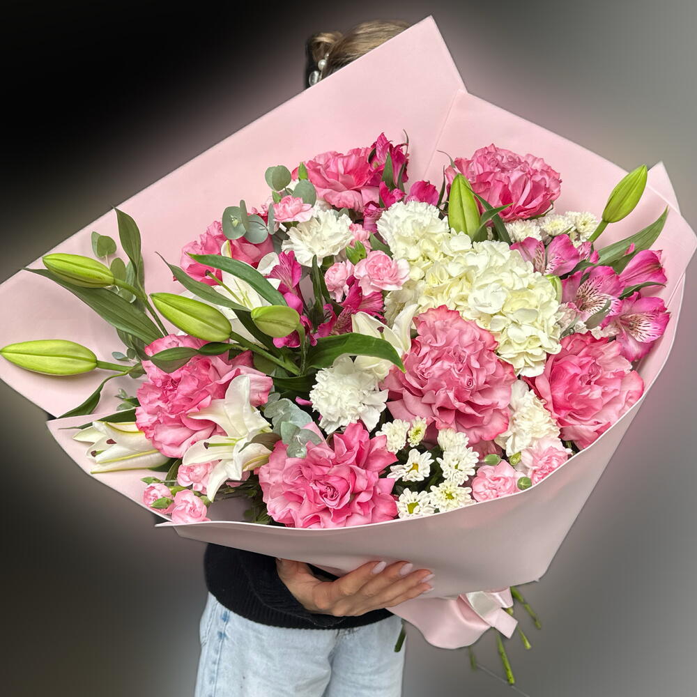Букет 💐 РОЗОВЫЙ