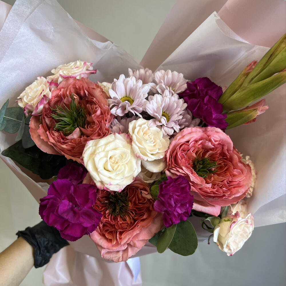 Розовый букет 💐