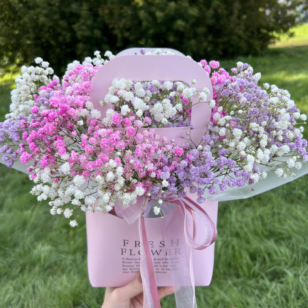Гипсофила в сумочке💜