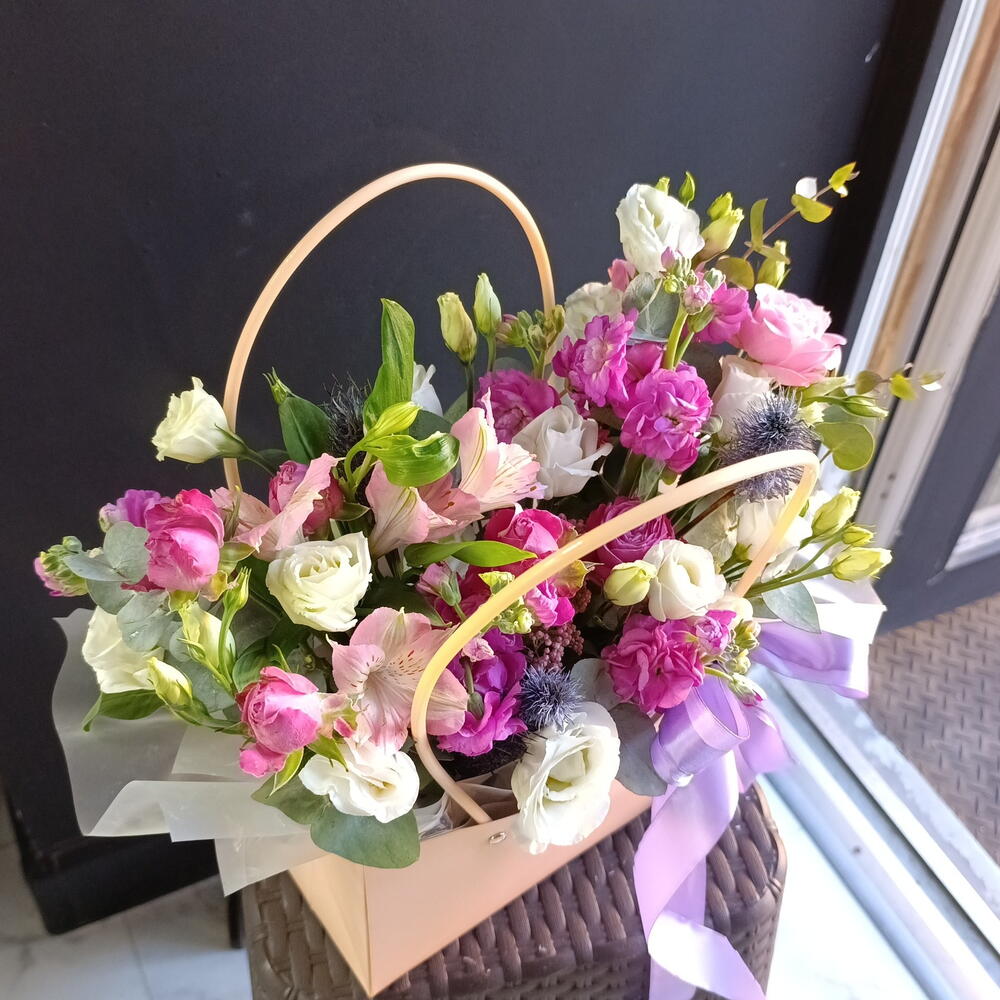 Композиция в сумочке осенние ноты