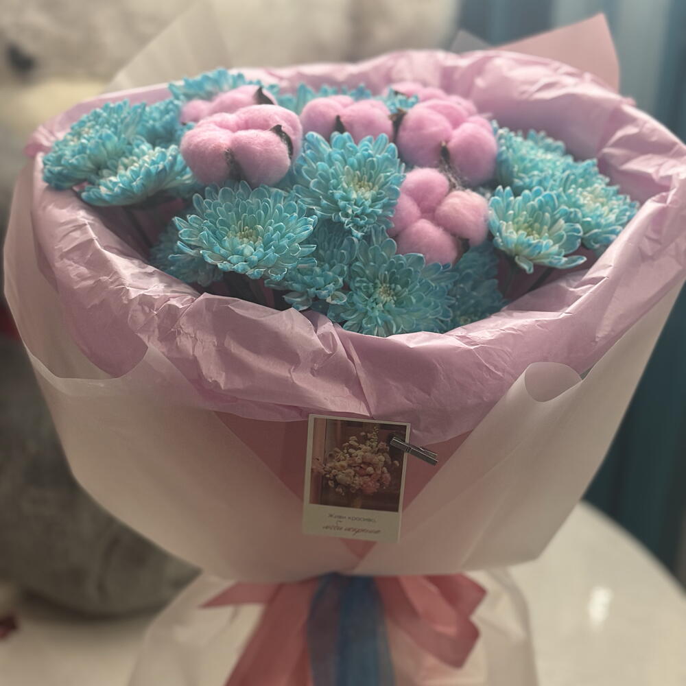 Букет хлопок