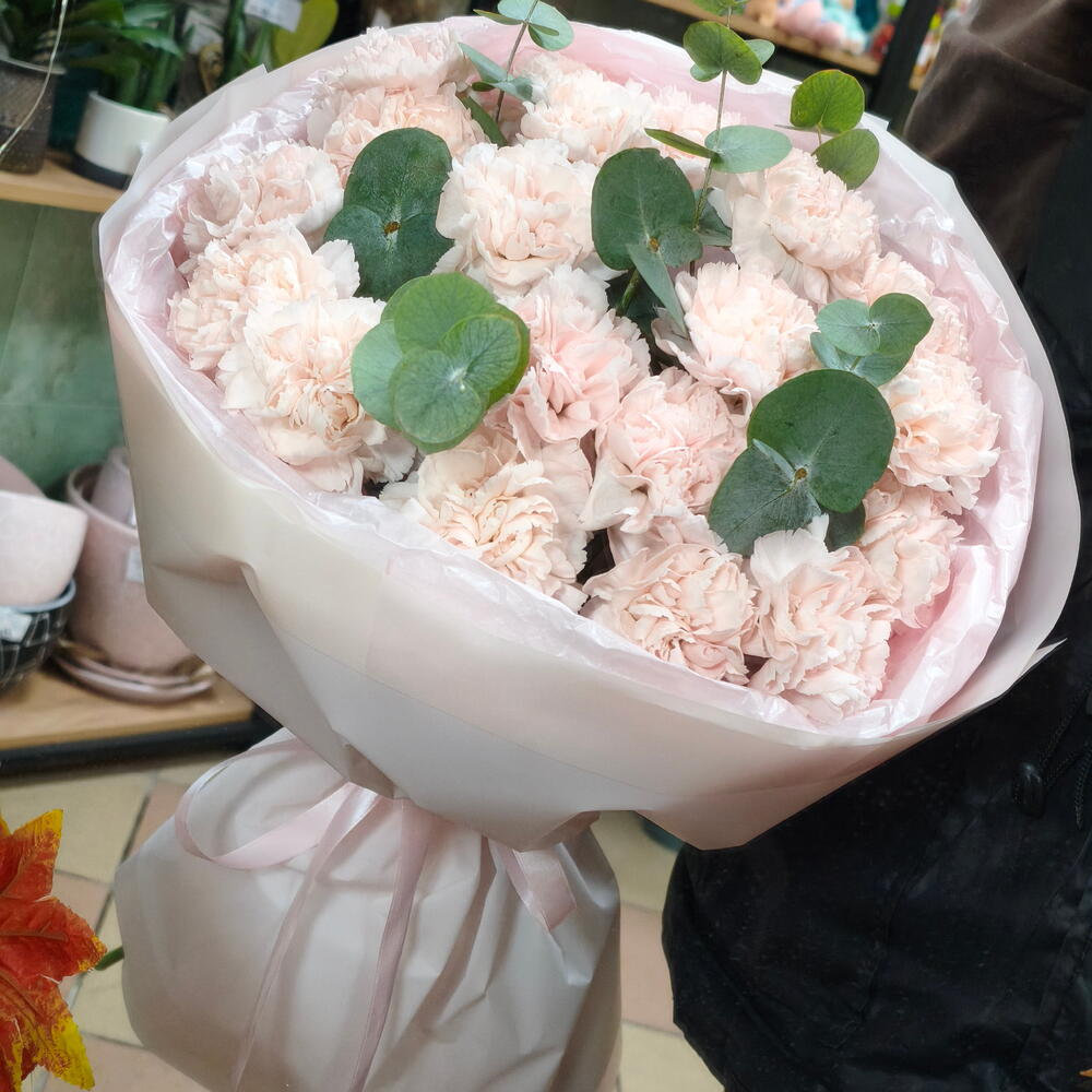 Букет из диантусов