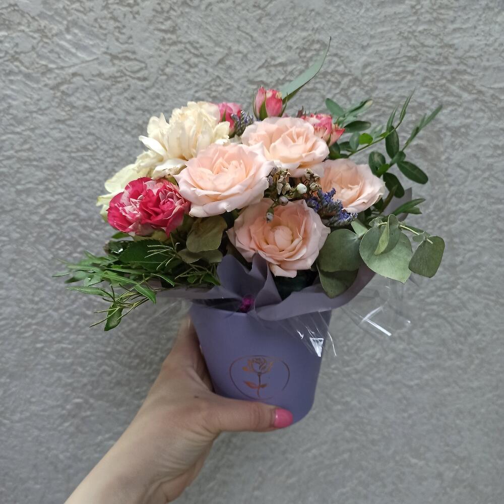 Цветы в коробке