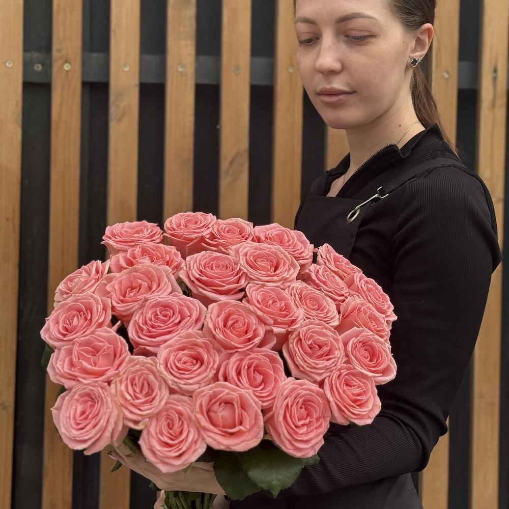Охапка розы 29шт Софи Лорен