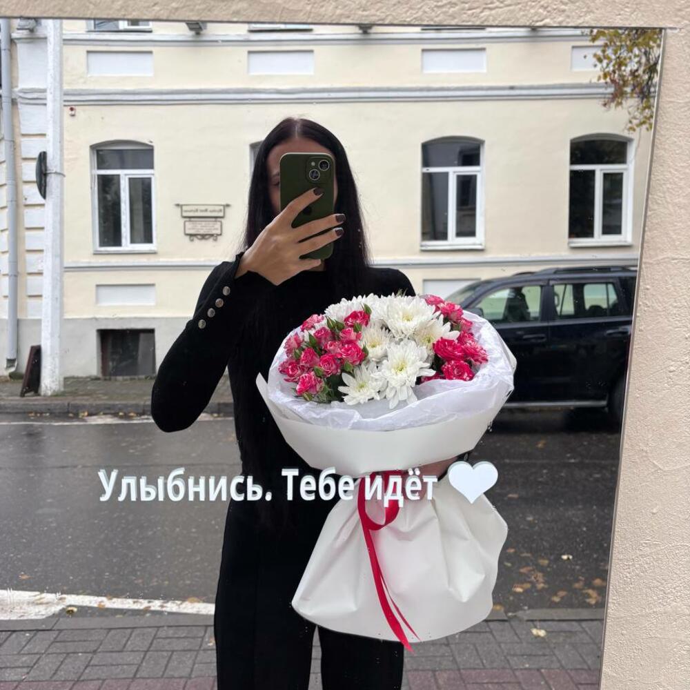 Букет «снежная страсть» n.r 75