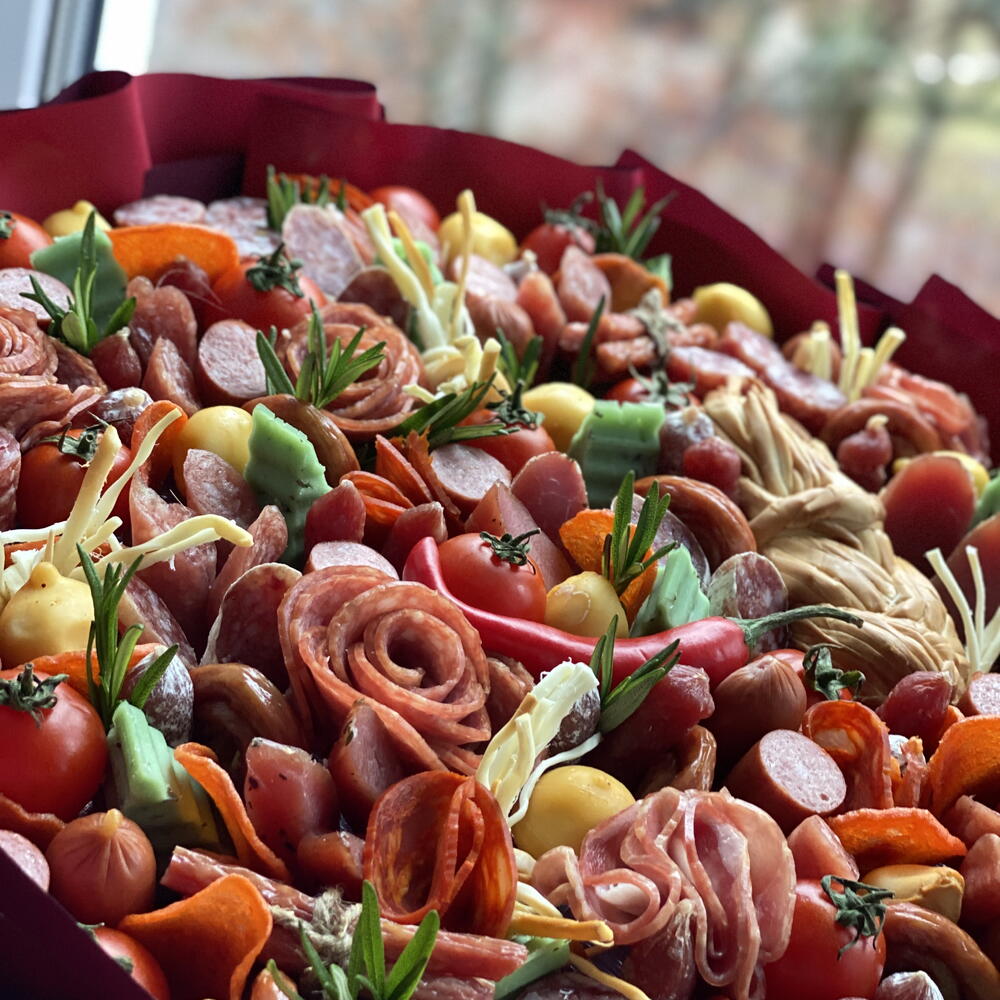 Большой мясной букет