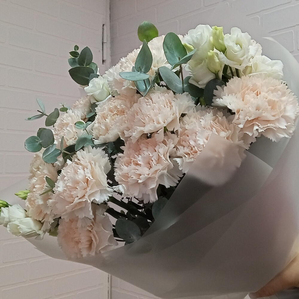 Пудровый Диантус м Эустома🌸🌸🌸