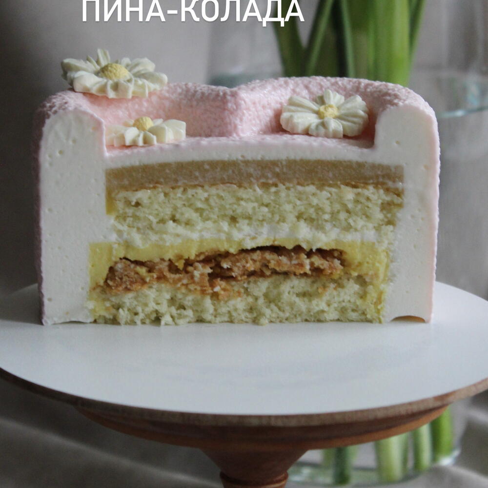 Муссовый бенто торт сердце для любимого/любимой