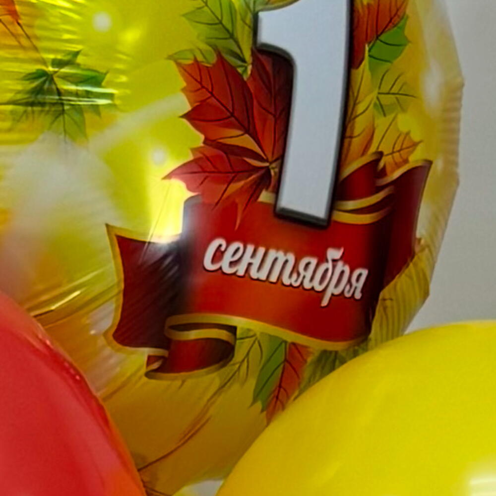 Сет из шаров «1 сентября»