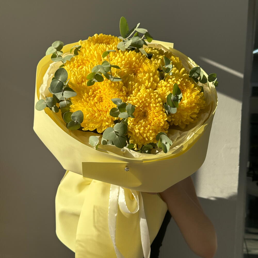 Солнечные хризантемы