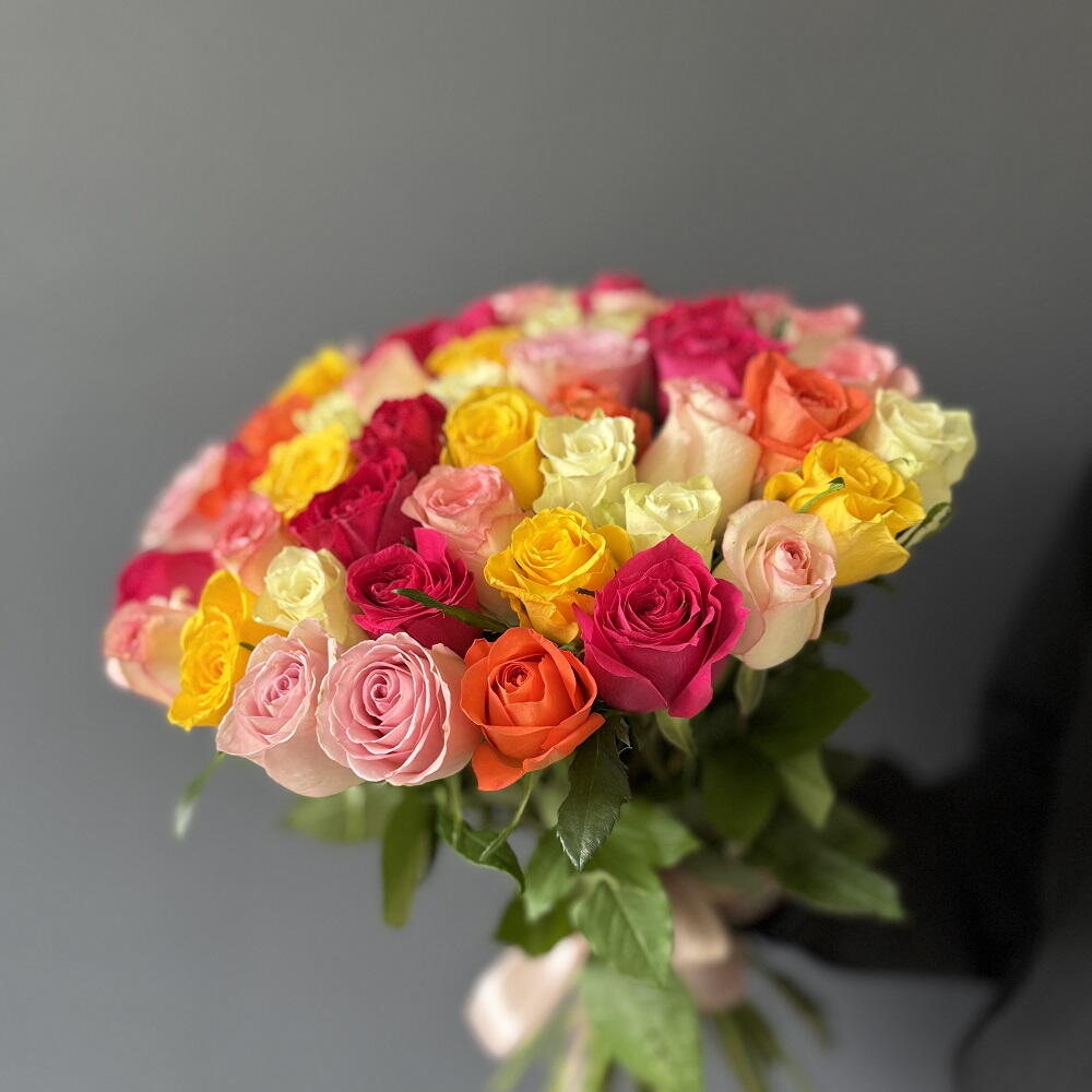 Bouquet of 51 roses "Mix" Kenya
