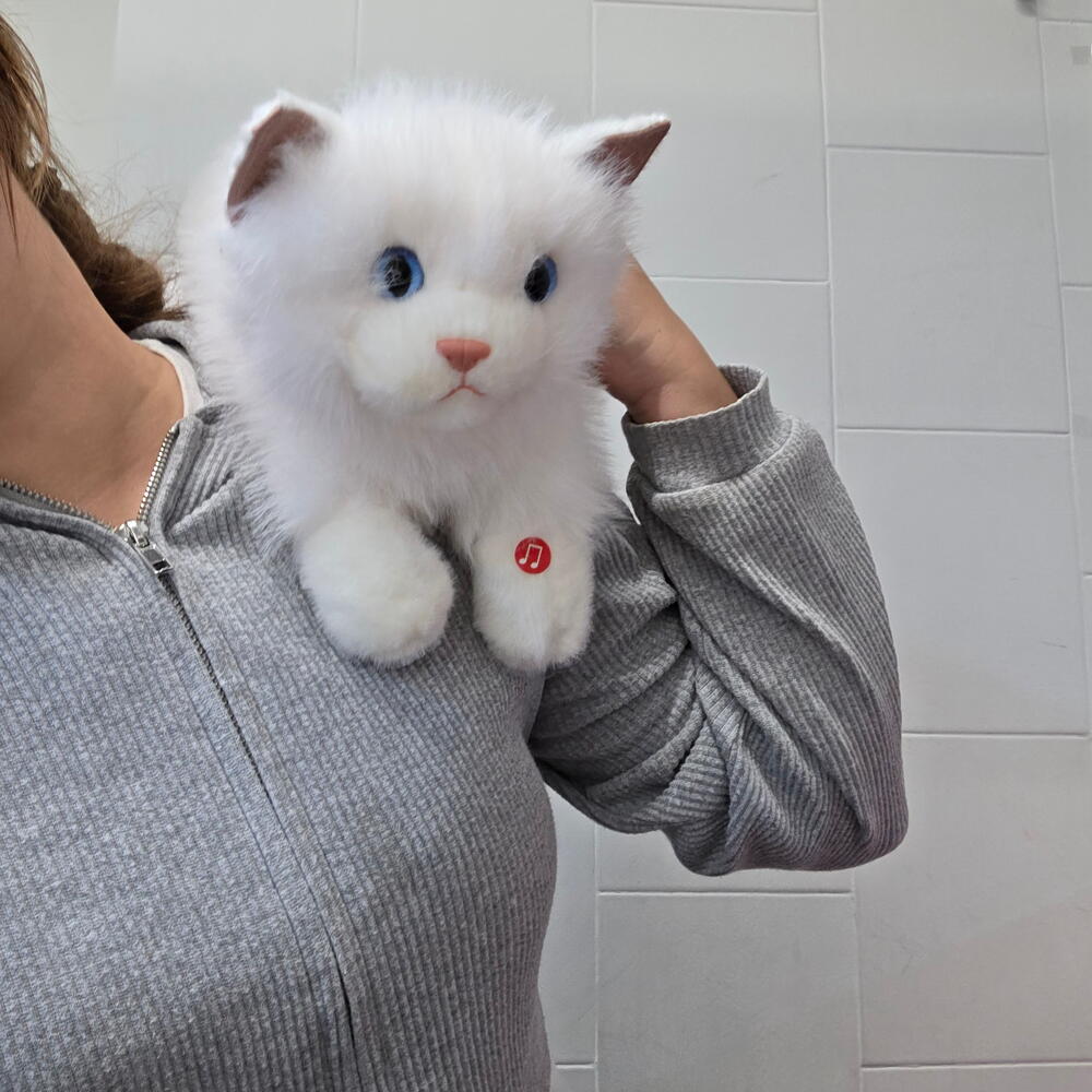 Мягкая игрушка кот , музыкальная игрушка
