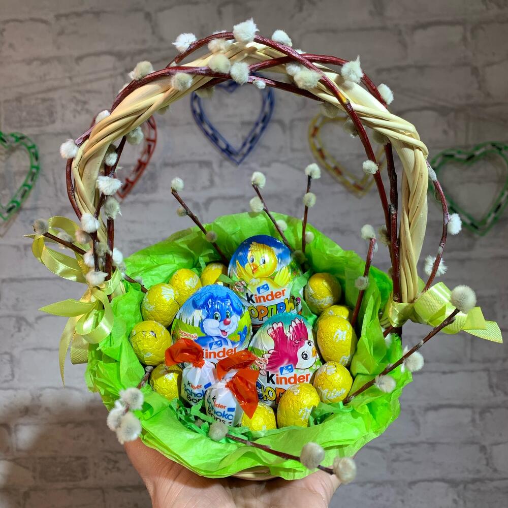 Корзинка с яичками