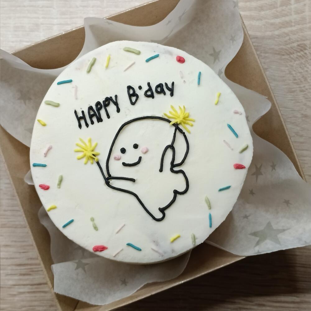Бенто торт happy